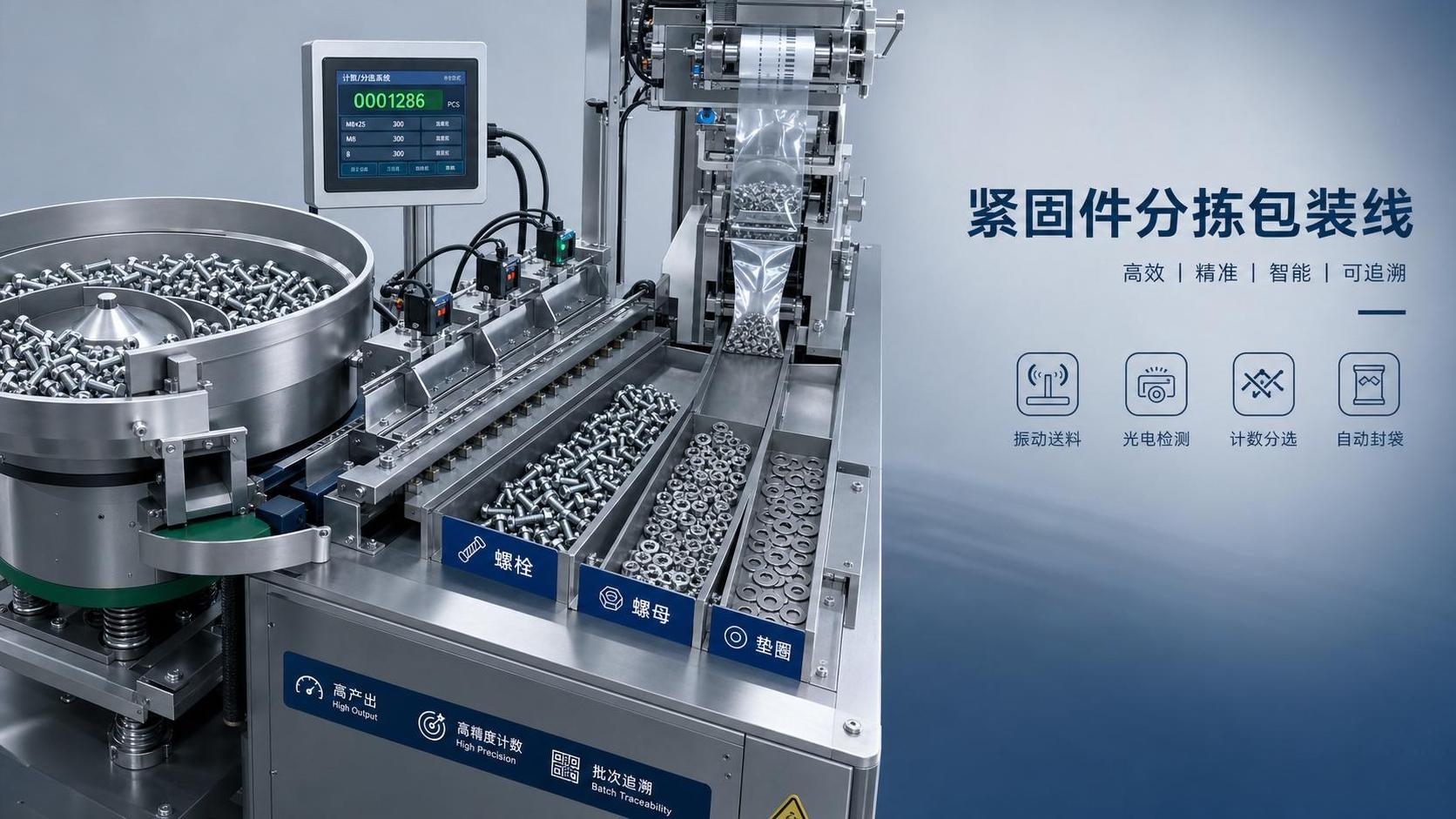 Fastener Sorting Packing Line Setup Tips for Higher Output