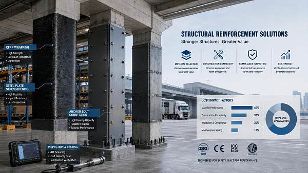 Structural Reinforcement Cost: What Drives Budget Up or Down?