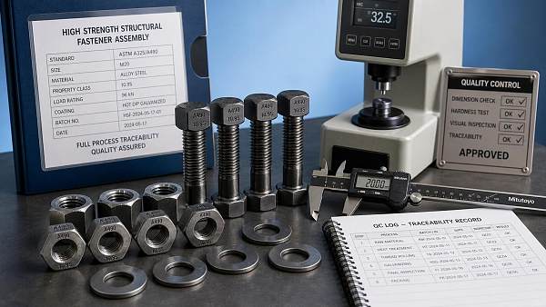 How to Evaluate a Structural Nut Supplier for Load Ratings and Traceability