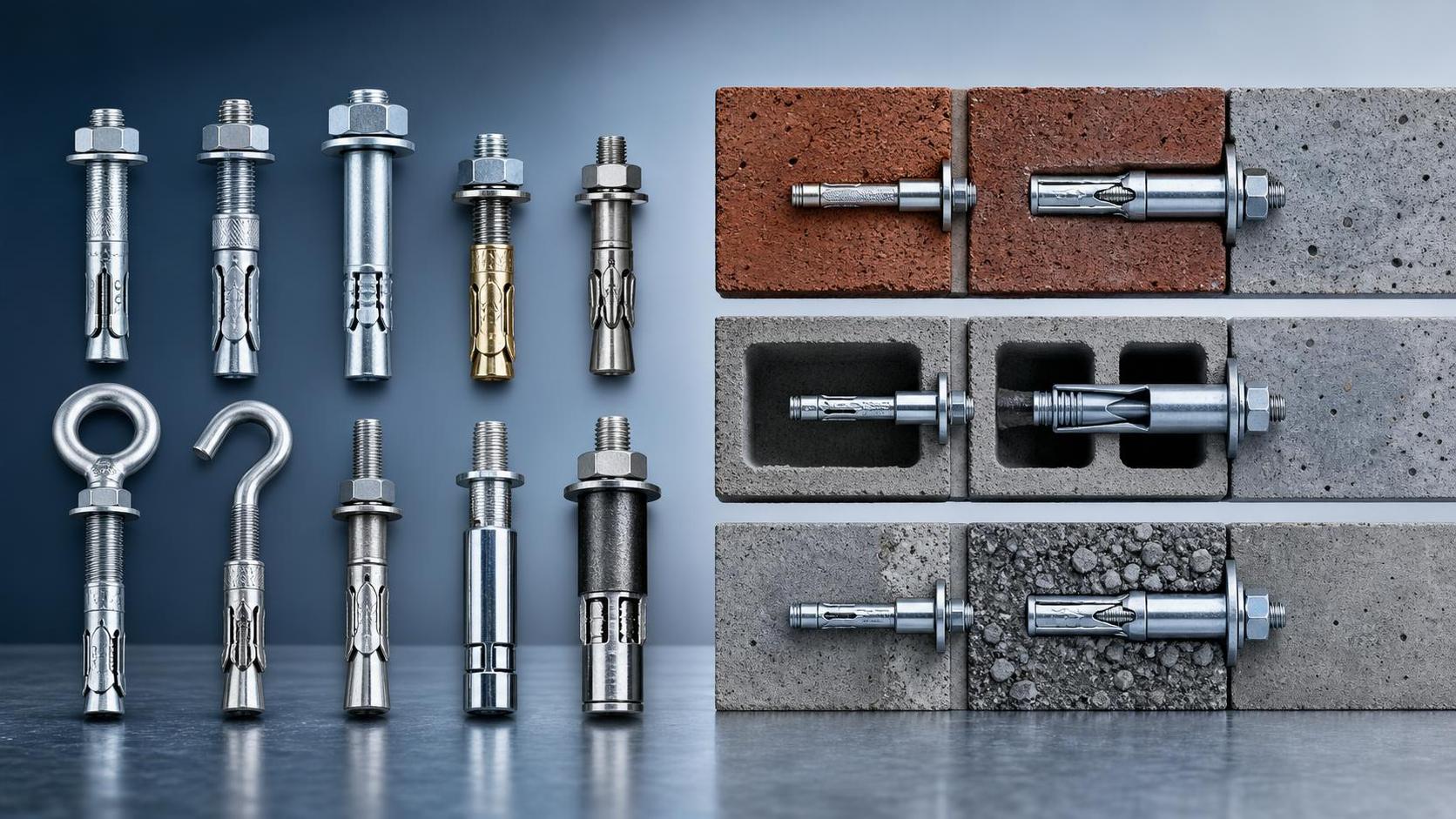How to Choose Expansion Anchors for Masonry by Load, Base Material, and Corrosion Risk
