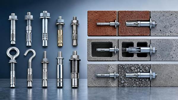 How to Choose Expansion Anchors for Masonry by Load, Base Material, and Corrosion Risk