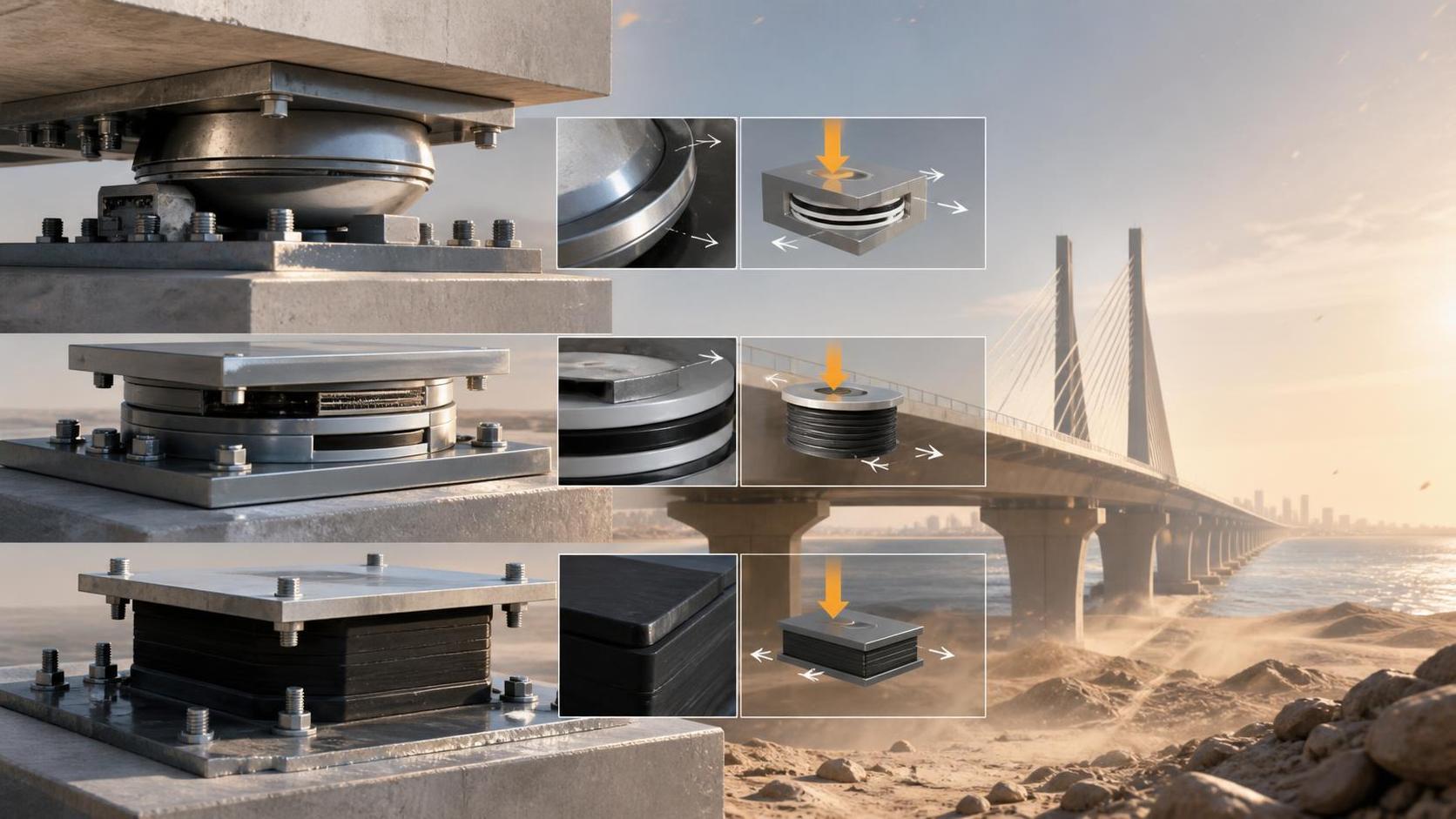 How technical benchmarking in the Middle East affects bridge bearing selection