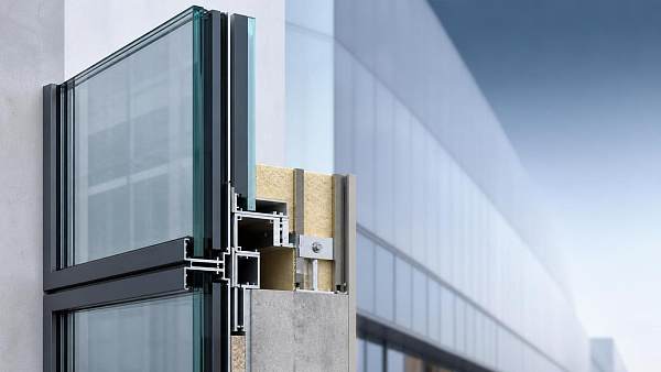What fire rated exterior glass is required for code compliance
