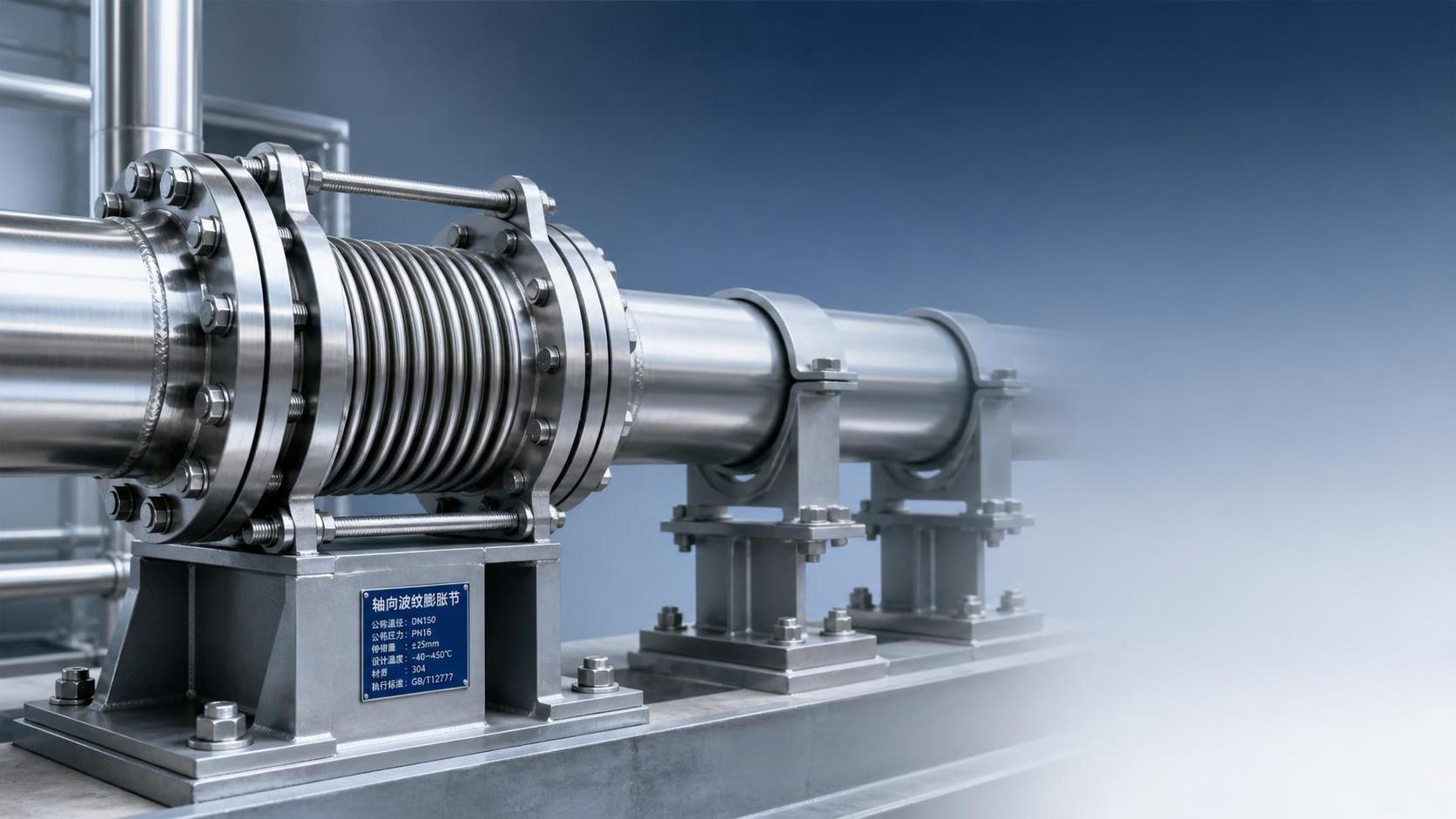 How to size axial flexible expansion joints for pipe movement