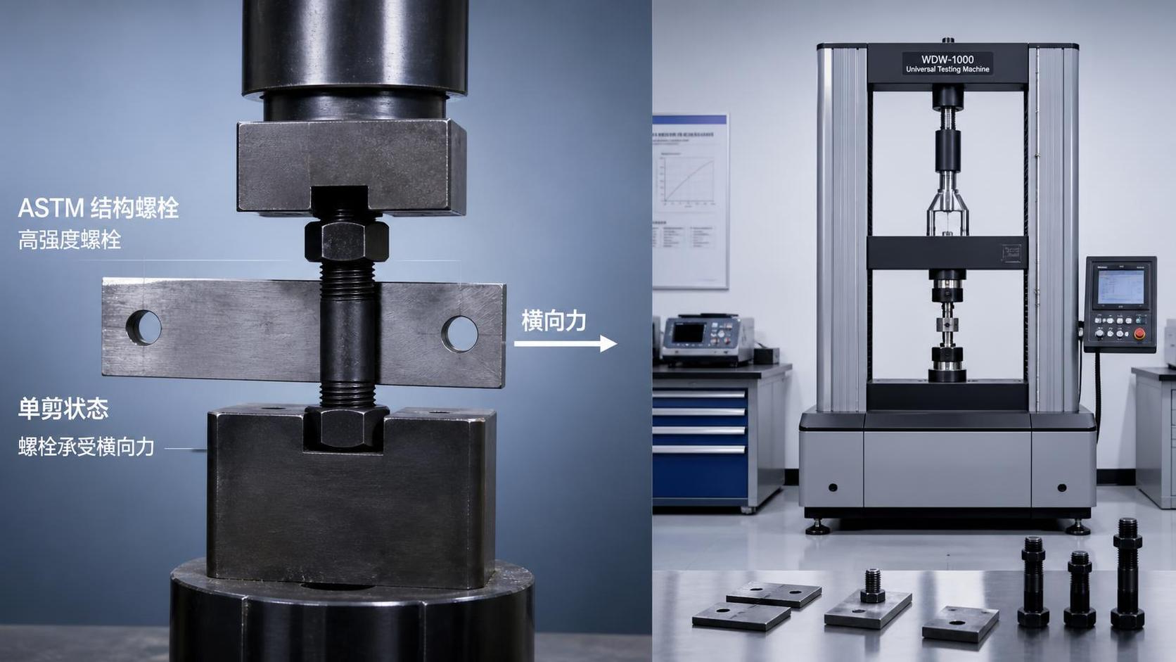 How ASTM shear strength bolts are tested for structural safety