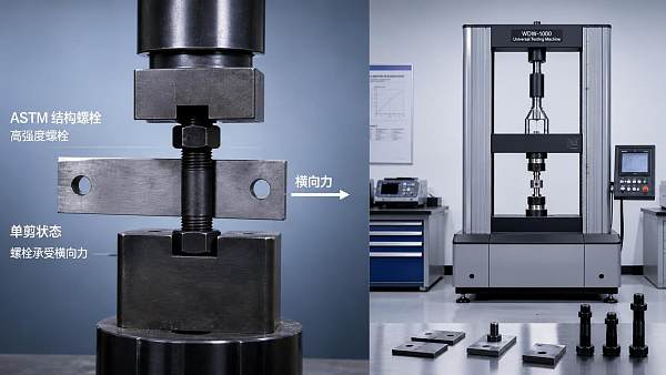 How ASTM shear strength bolts are tested for structural safety