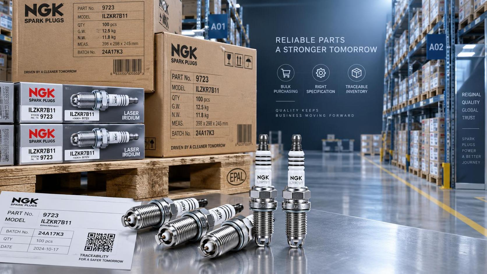 When does wholesale spark plug pricing justify buying in bulk?