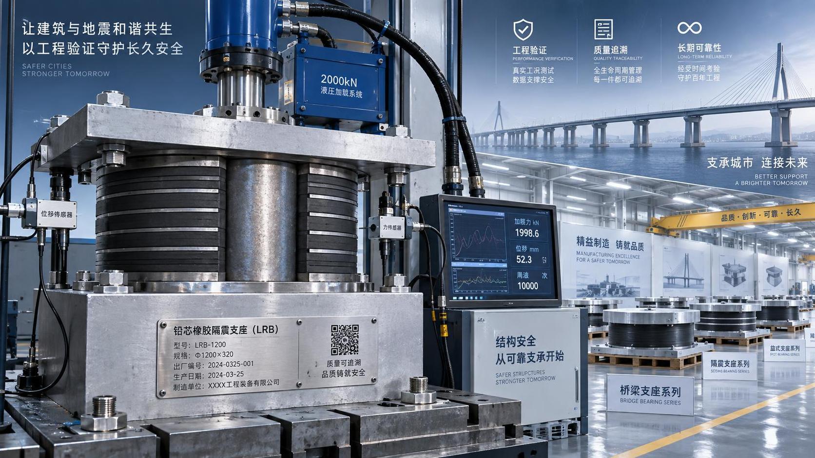 What to verify before choosing a seismic isolation bearings manufacturer