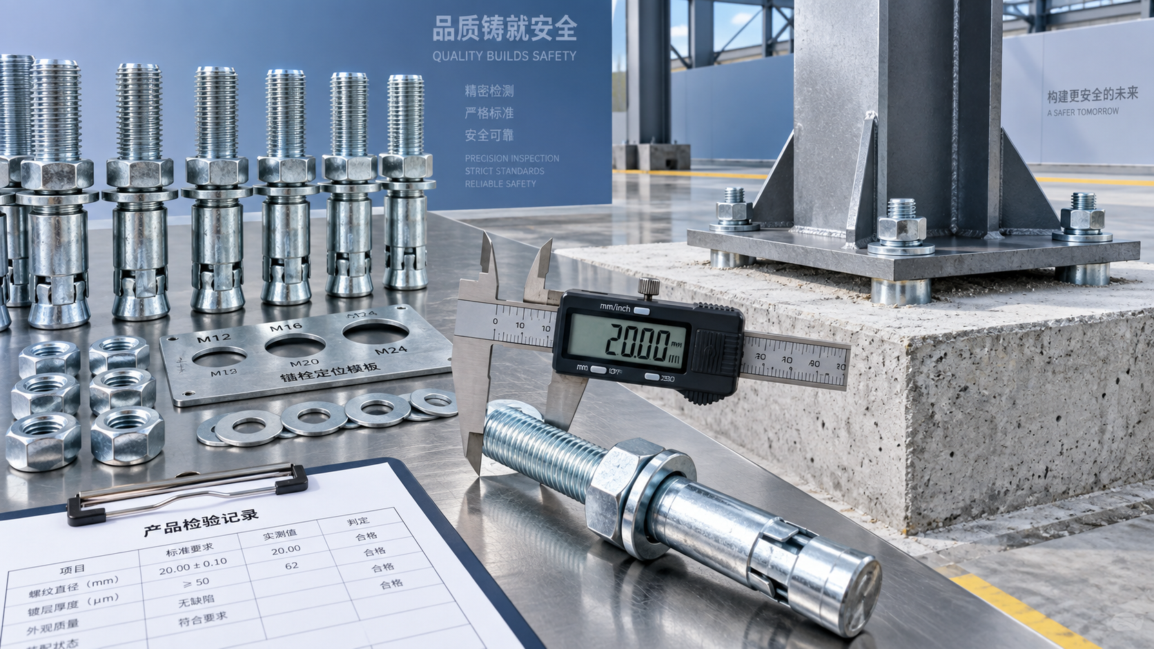 How to verify ASTM F1554 anchor bolts meet project specifications