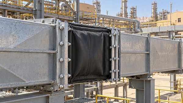 MACOGA Supplies Rectangular Rubber Expansion Joints for Middle East Phosphate Plant