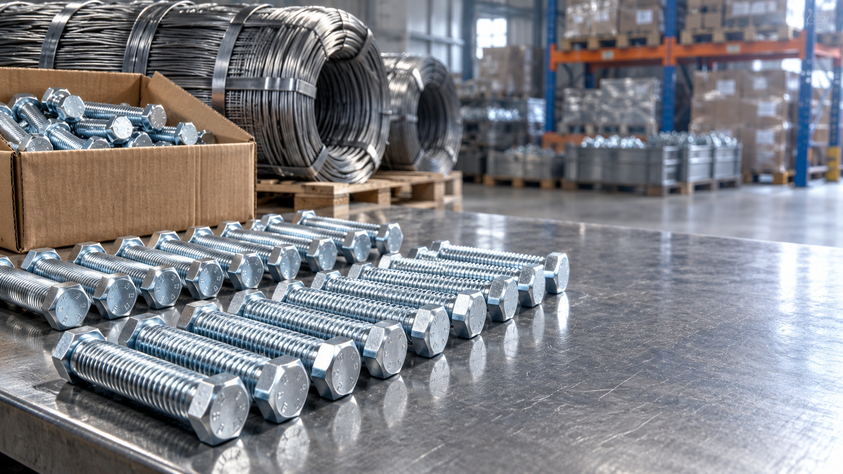 Using global steel supply chain alerts to assess bolt delivery risks