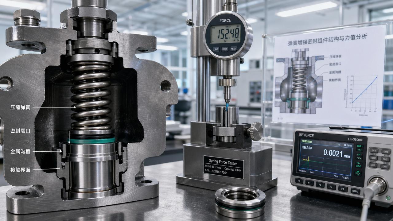Reading Spring Compression Force Data Without Misjudging Seal Load