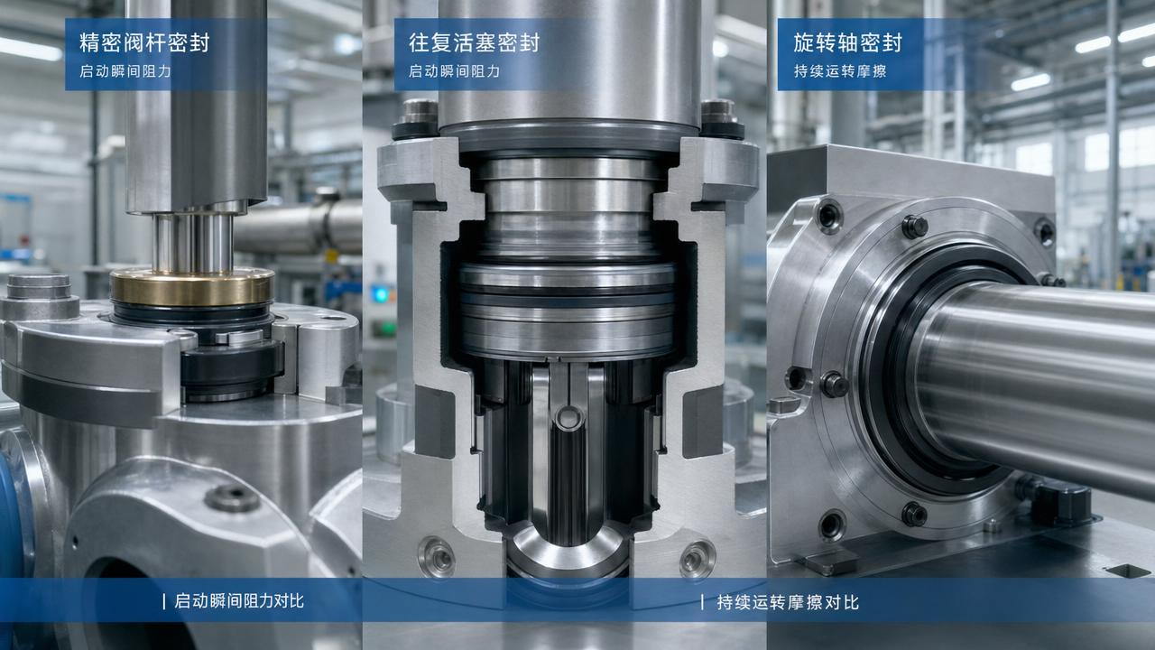 Dynamic vs Static Seal Friction: What the Difference Means in Operation