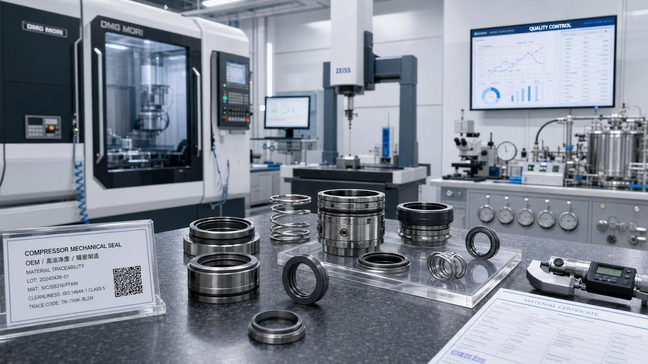 Compressor Seal OEM Factory: How to Judge Fit for Critical Service