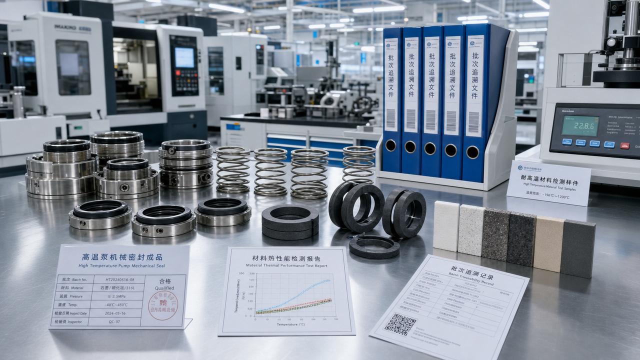 What to Check First in a High Temperature Pump Seal Factory