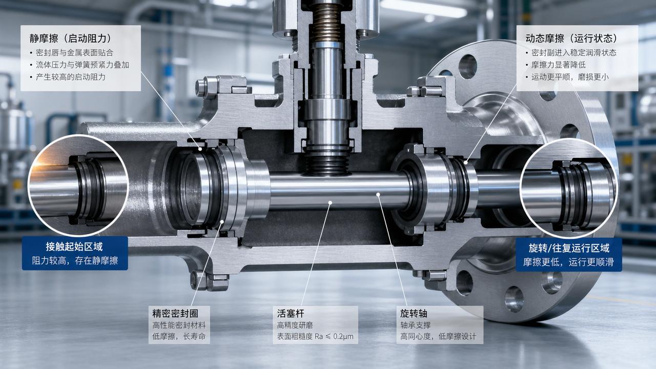 Dynamic vs Static Seal Friction: Why the Difference Matters