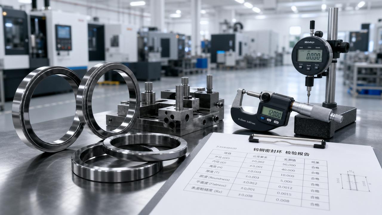 What to Check Before Choosing a Tungsten Carbide Seal Ring OEM