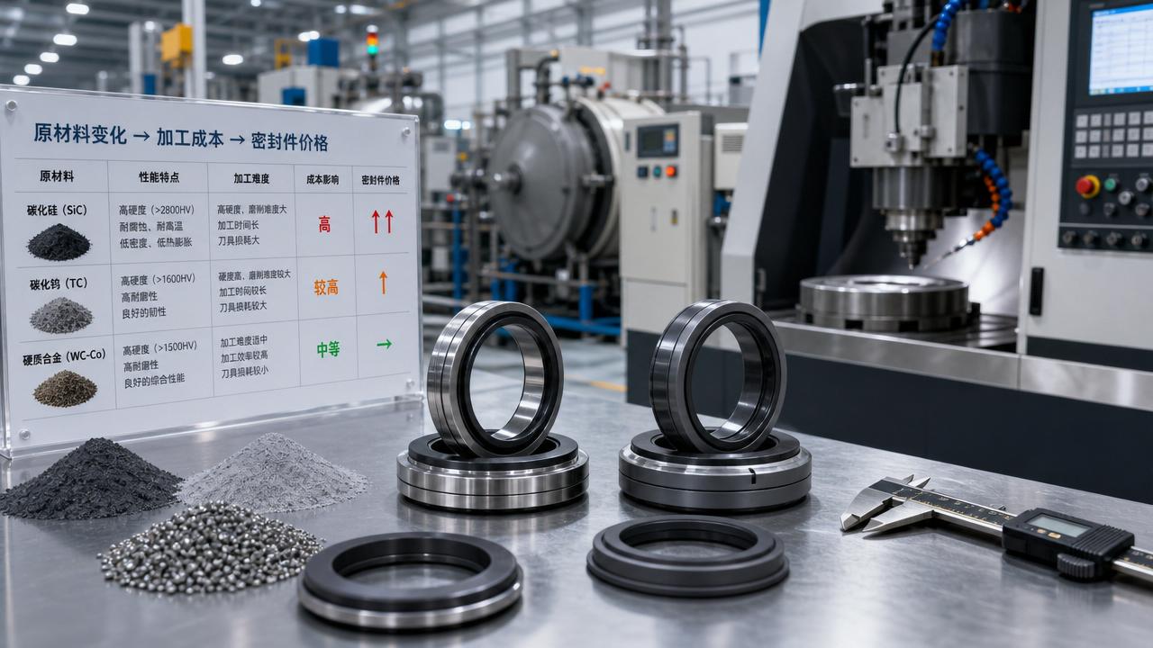 How Raw Material Changes Are Shaping SiC and TC Seal Prices
