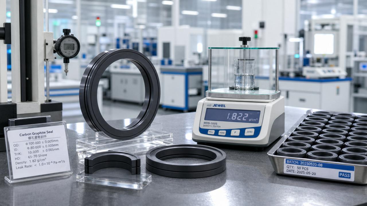 Carbon Graphite Seal Factory: What Quality Checks Really Matter