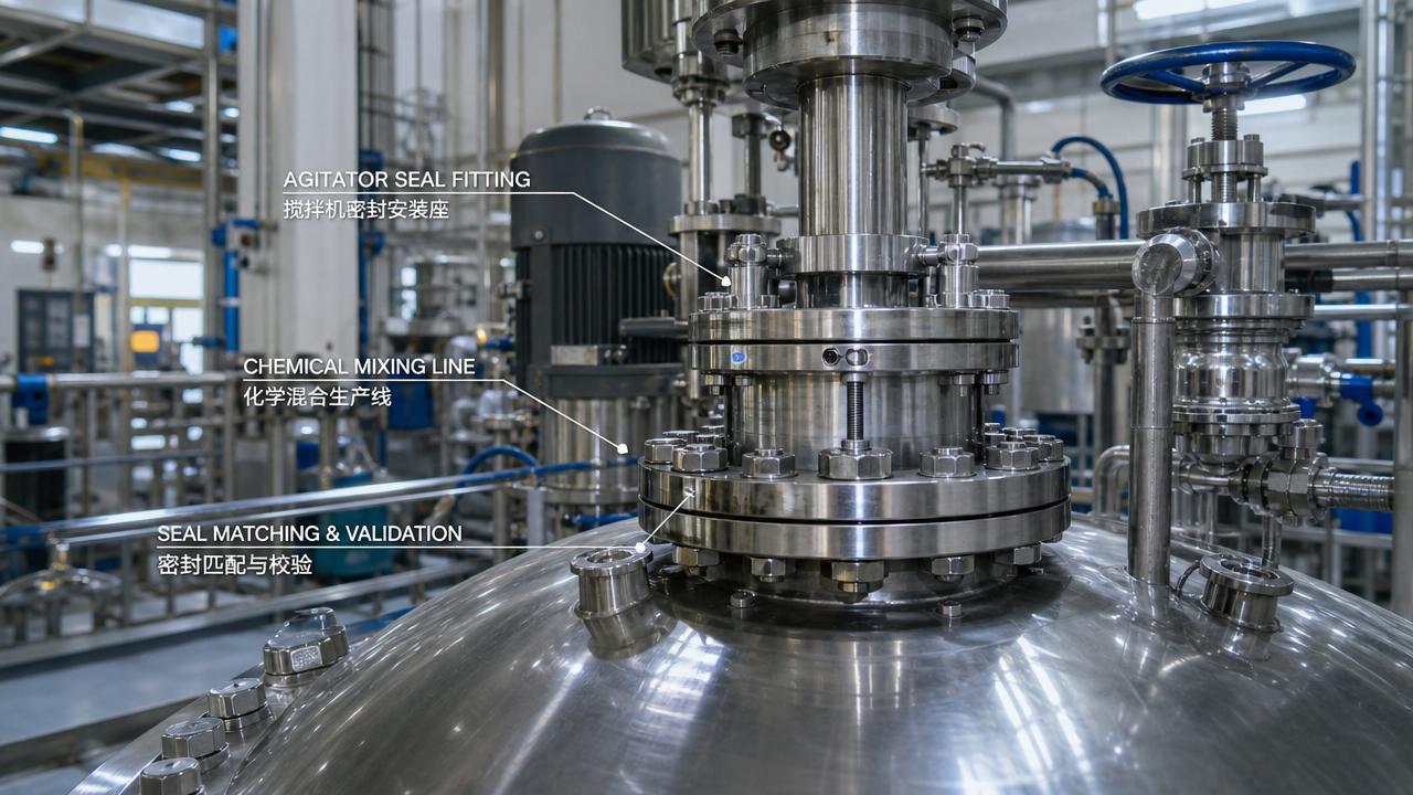 Agitator Seal Wholesale: Common Fit Issues in Chemical Mixing Lines