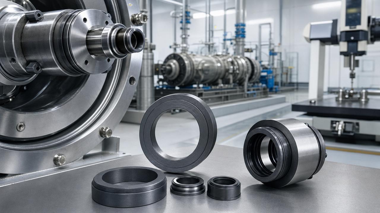 Carbon Graphite Seal Factory Selection for High-Heat and Corrosive Duty