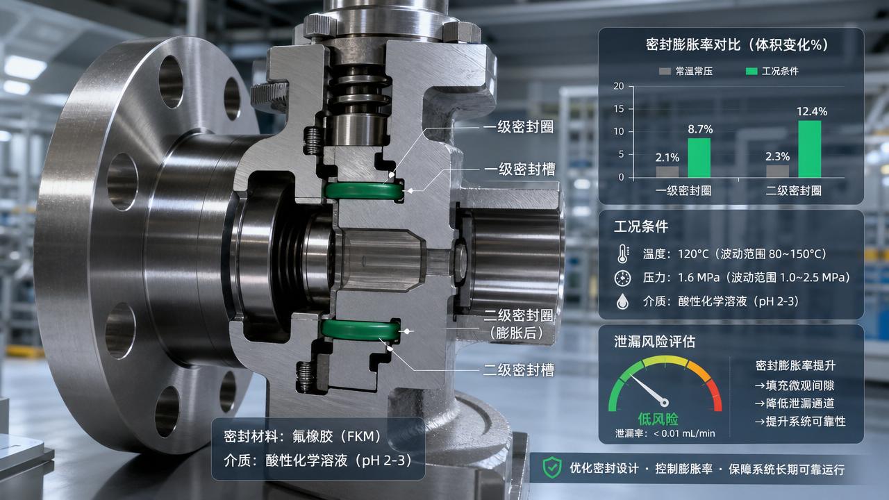Secondary Seal Swell Rate Metrics and Failure Risk