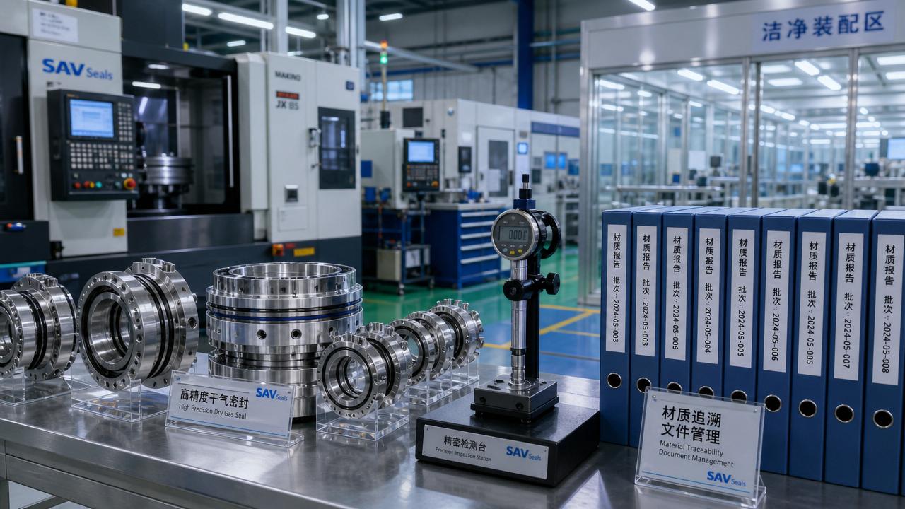 Dry Gas Seal Factory Checklist for Reliable OEM Supply