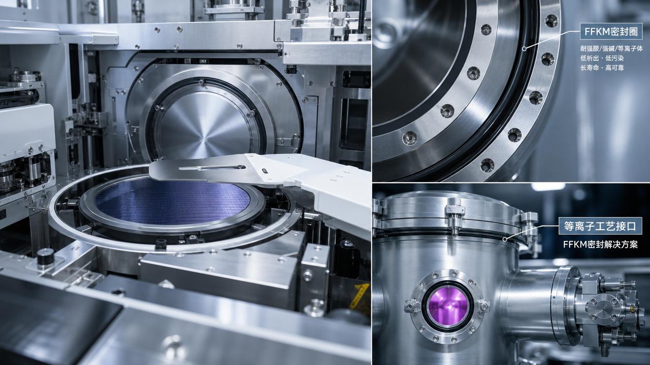 Perfluoroelastomer Seals for Semiconductor: When FFKM Pays Off