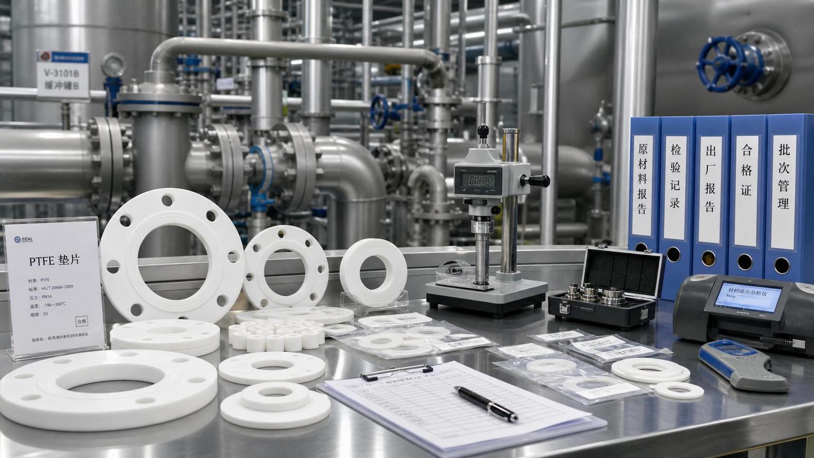 How to Evaluate a PTFE Gaskets Manufacturer for Chemical Service