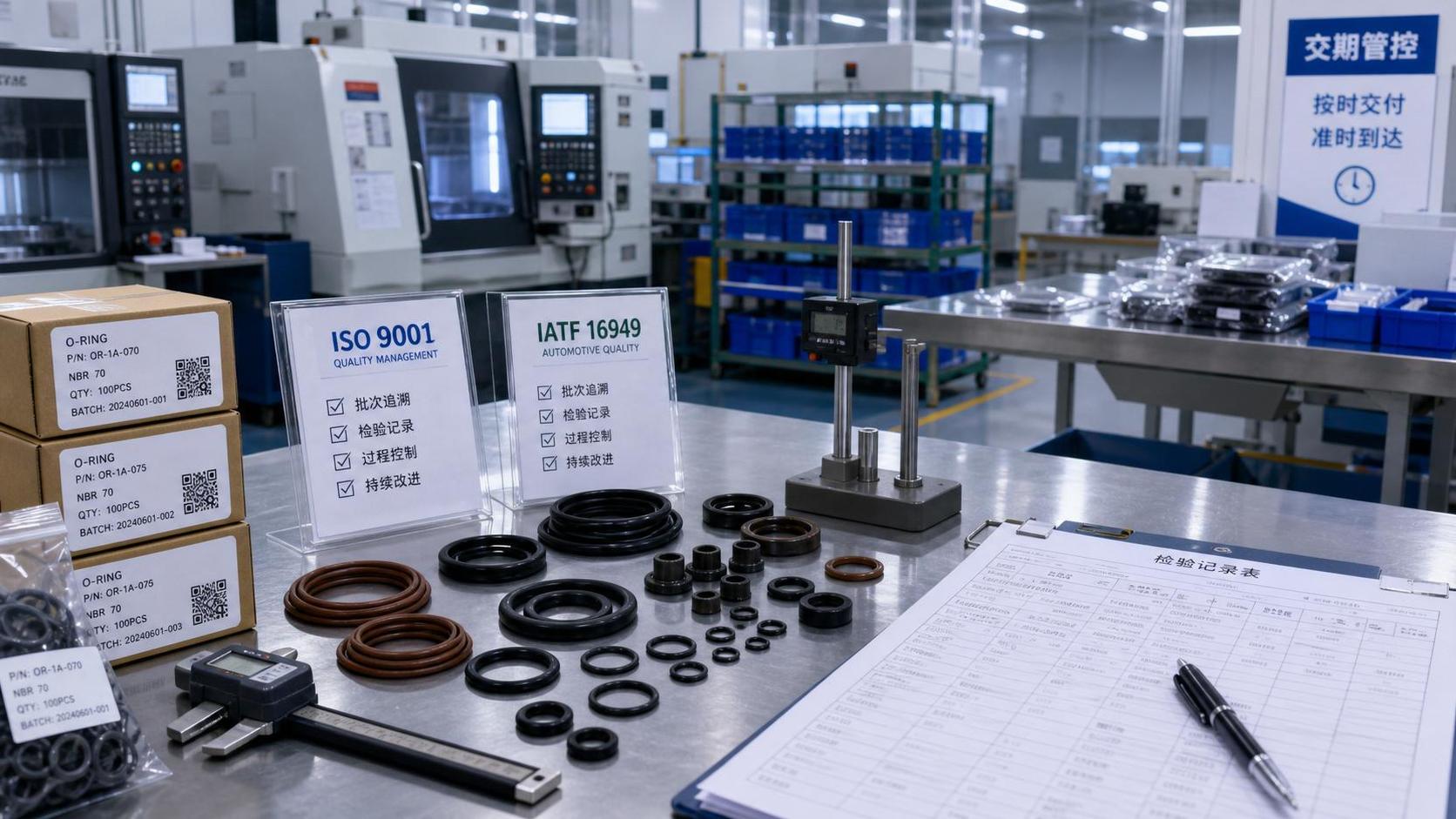 Choosing an ISO Compliant Seals Factory Without Costly Delays