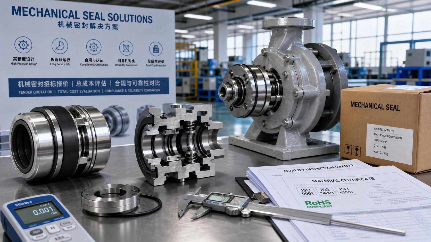 Mechanical Seal Tender Pricing: How to Compare Total Bid Cost