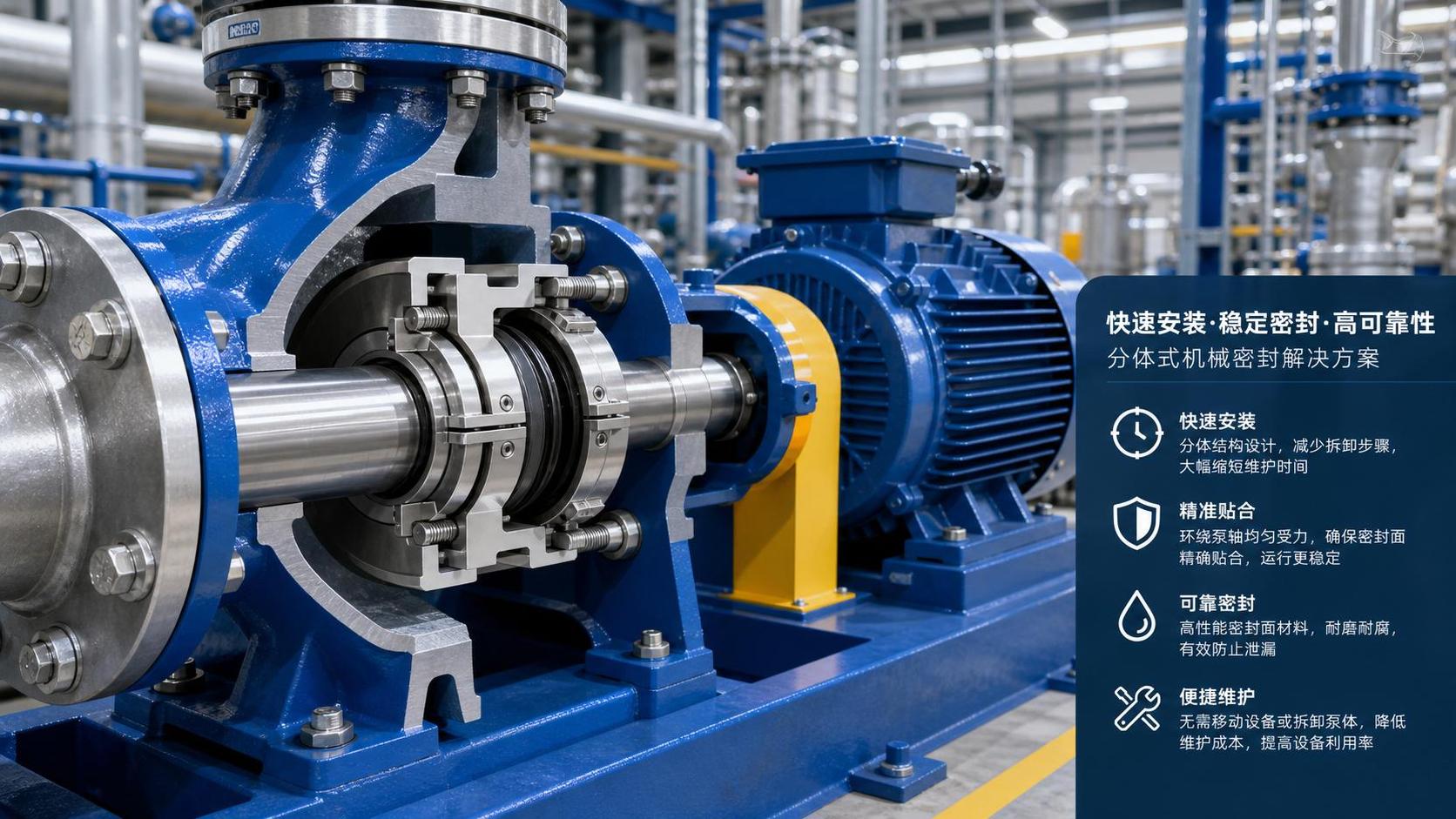 Easy Install Split Seal Options for Fast Pump Maintenance