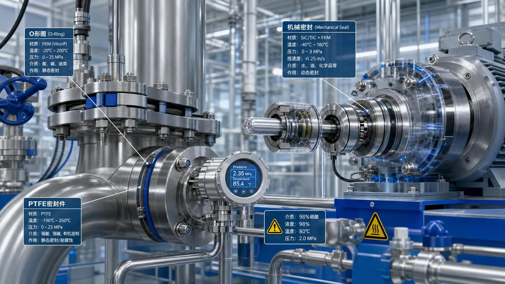 Sealing System Selection Guide: Key Factors for Performance and Service Life
