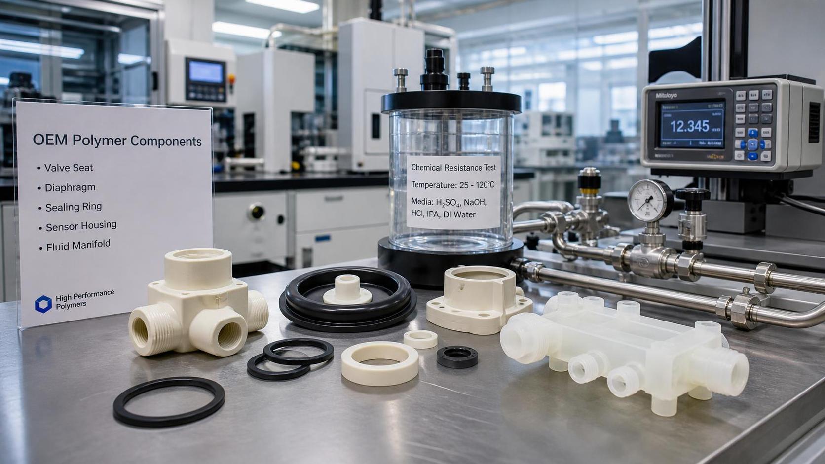How to Evaluate OEM Polymer Components for Chemical Resistance and Tolerance