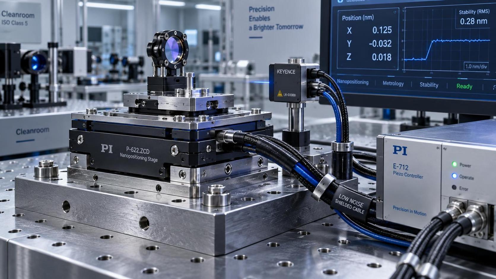 How to select high-speed piezo positioners for settling time targets