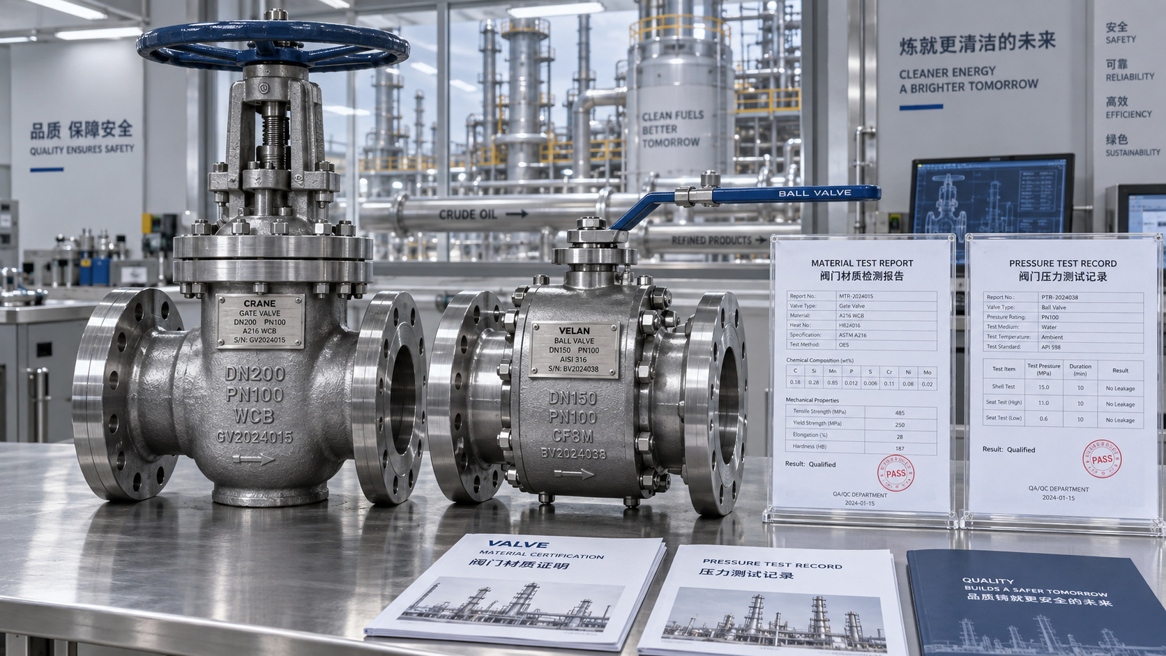 How to verify API certified valves for refinery service