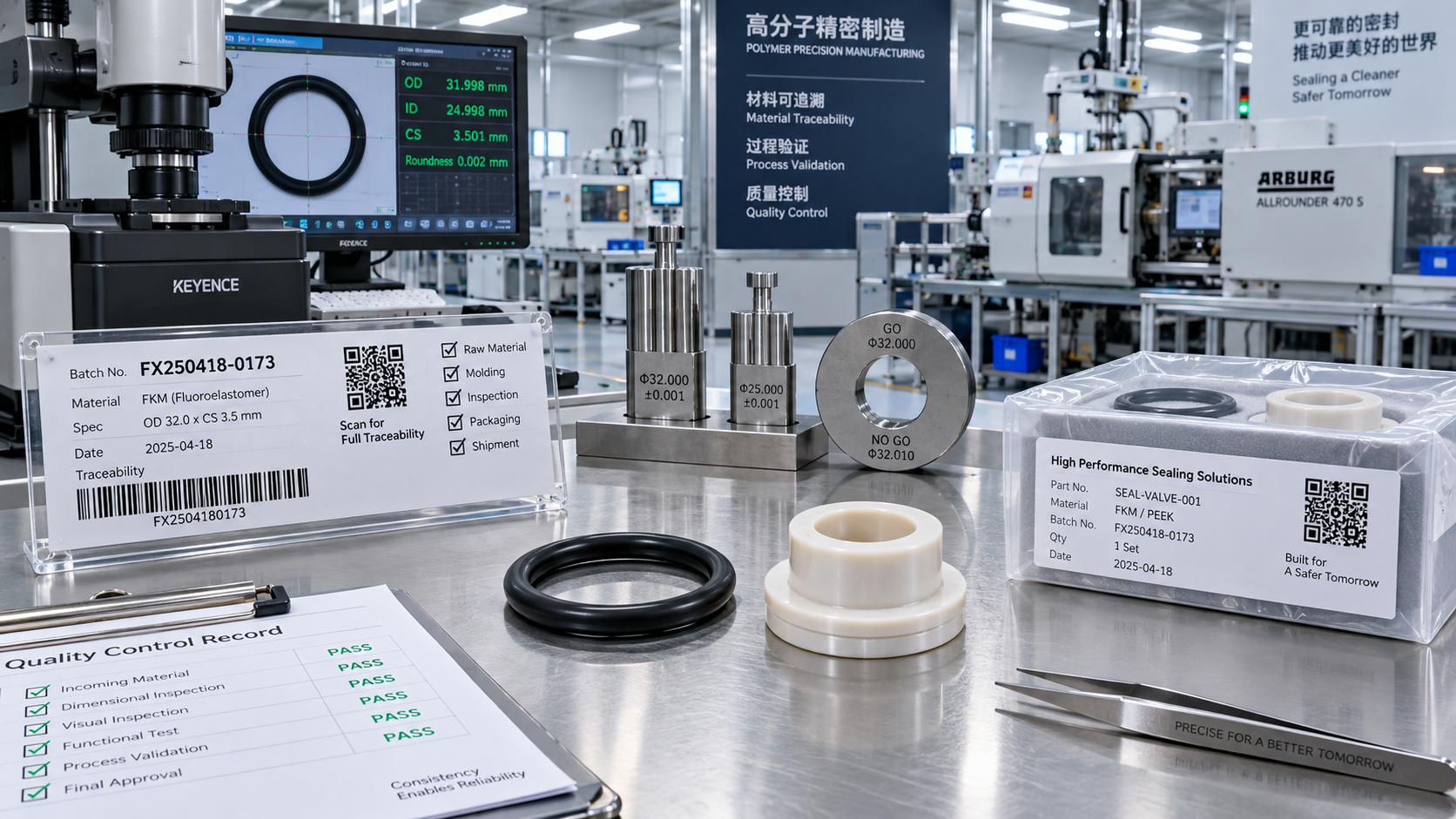 How to assess a custom polymer components supplier’s quality control