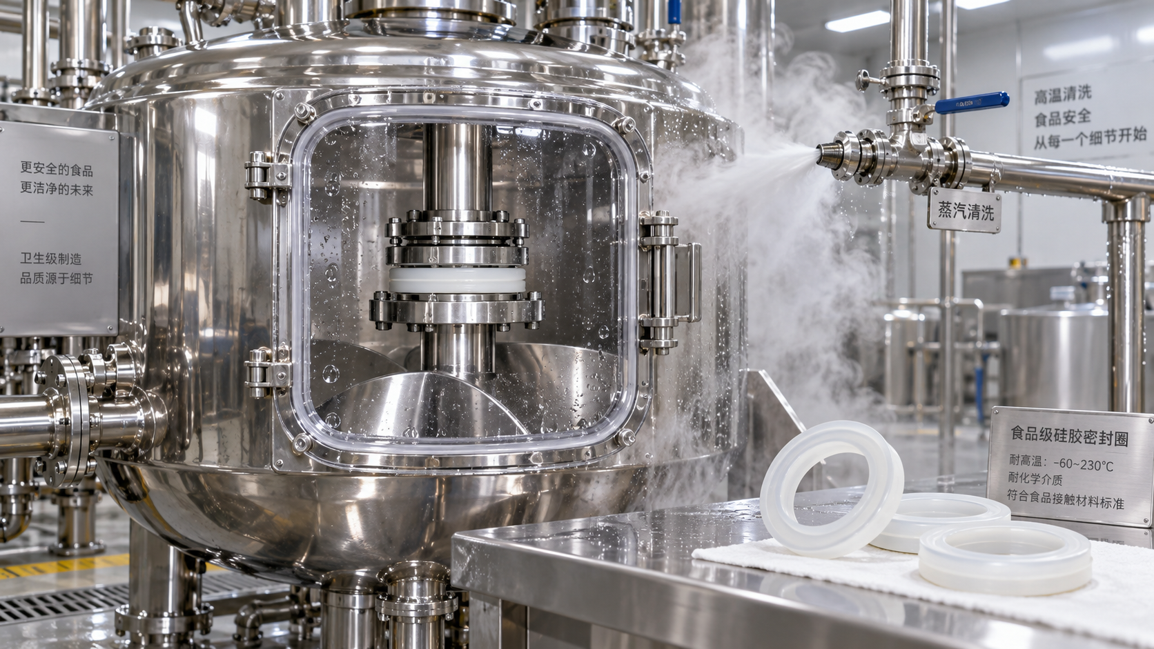 How to verify a food grade seal for mixers meets FDA requirements