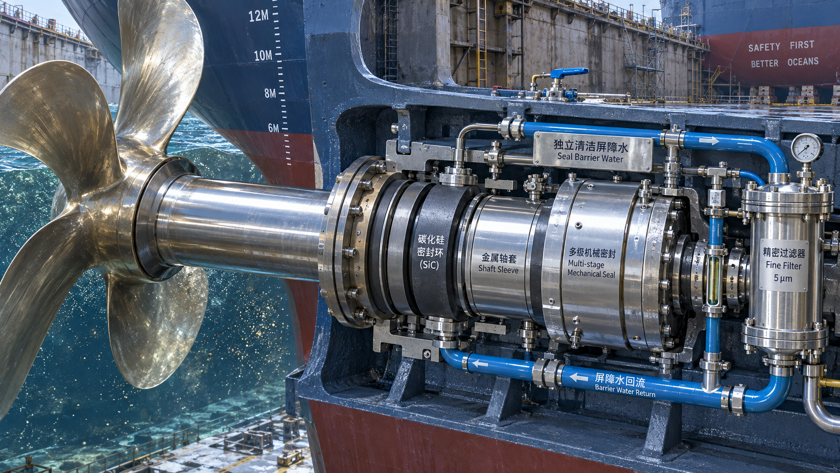 How to select marine stern tube seals for tankers with abrasive cargo