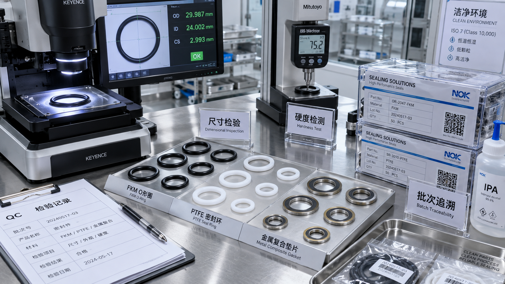 How to assess a specialized sealing solutions exporter’s quality controls