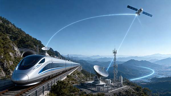 Satellite Infrastructure for High-Speed Rail: Uptime Risks and Coverage Limits