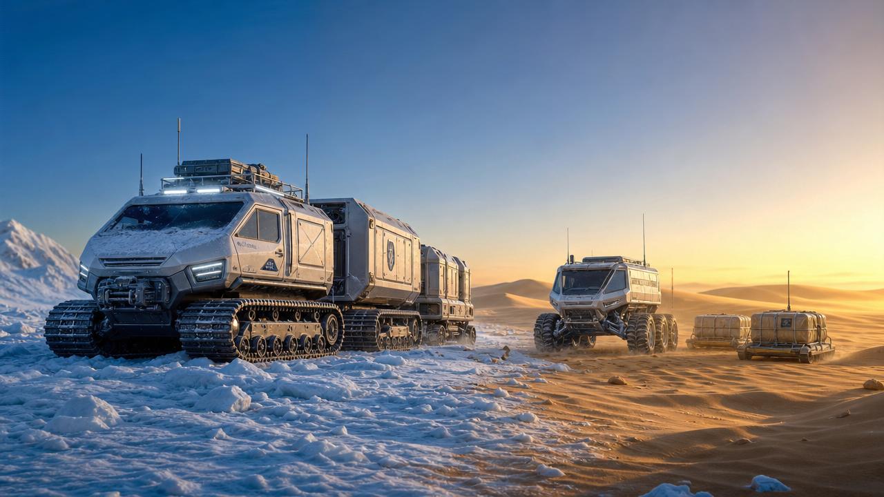 Transportation Innovation for Extreme Environments: What Works in Polar and Desert Routes