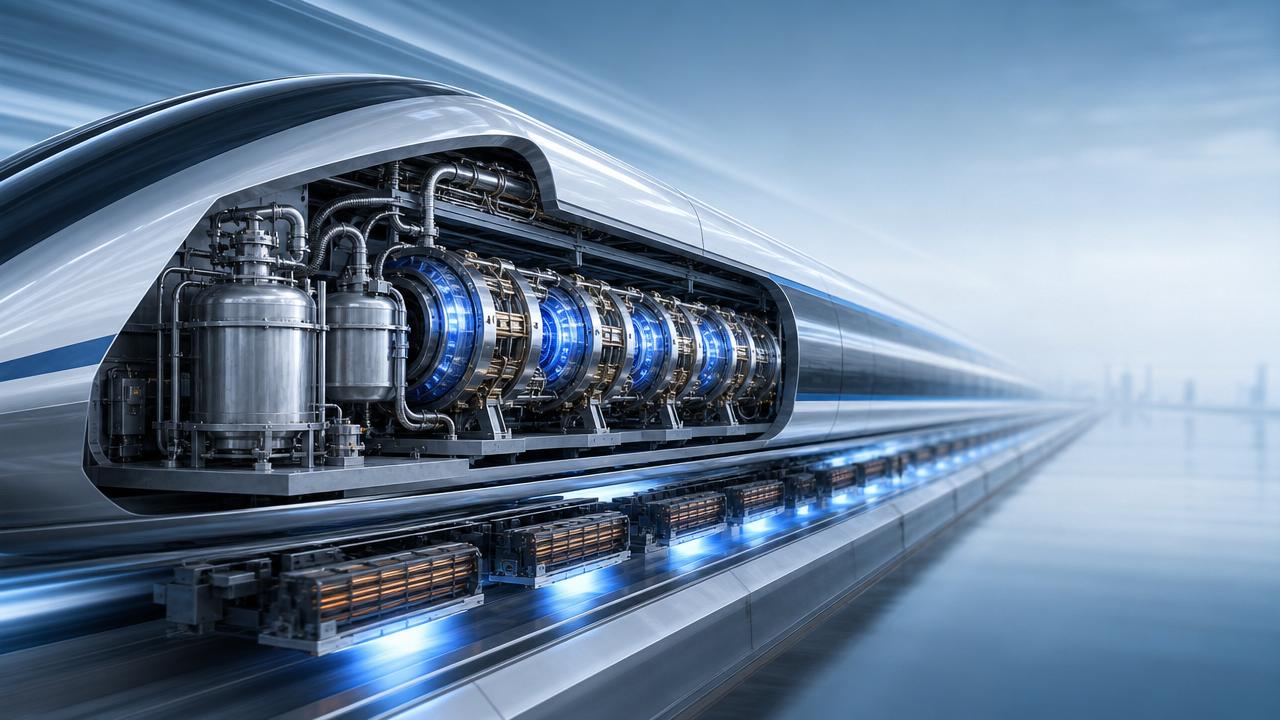 Superconducting Magnets in Maglev Systems: Cooling and Cost Limits