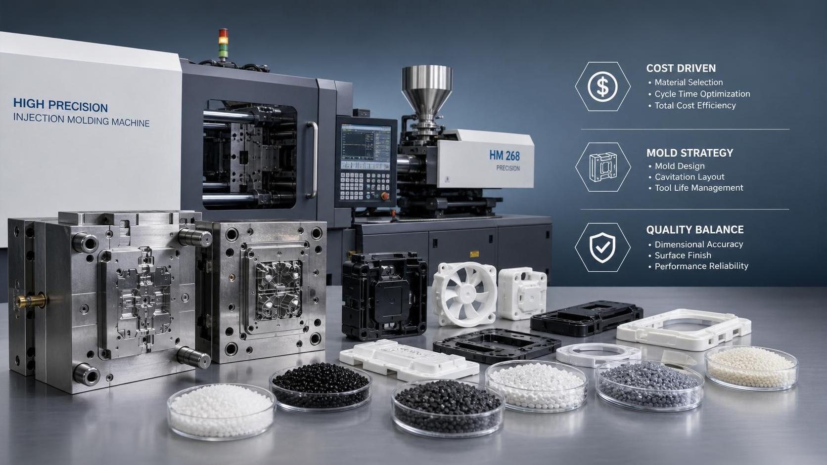 Plastic Injection Molding Cost Drivers and Quality Trade-Offs