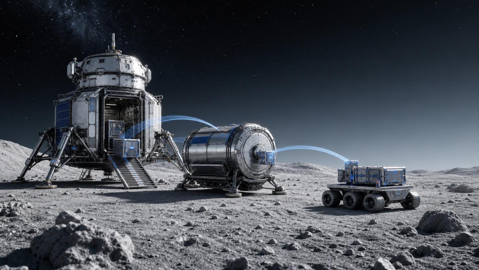 What Drives Space Logistics Cost in Lunar Missions: Launch, Storage, and Delivery Factors