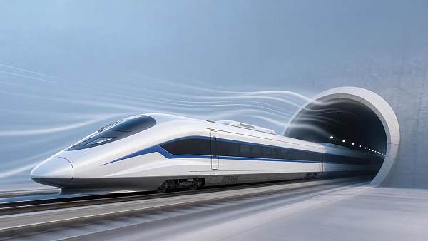 How Aerodynamic Train Design Reduces Noise at Tunnel Entry Speeds