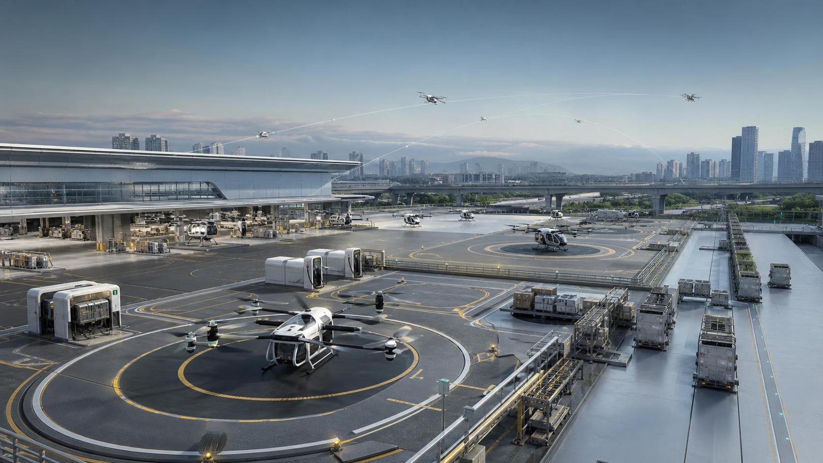 How an Air Mobility Network Improves Route Reliability and Turnaround Time