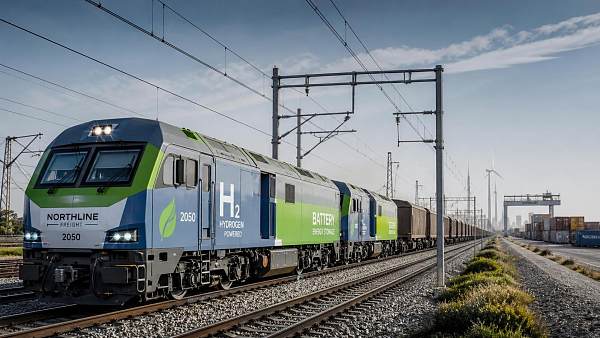 What is slowing the decarbonization of rail in North America