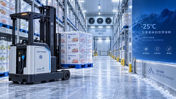 When do electric forklifts make sense for cold storage operations?