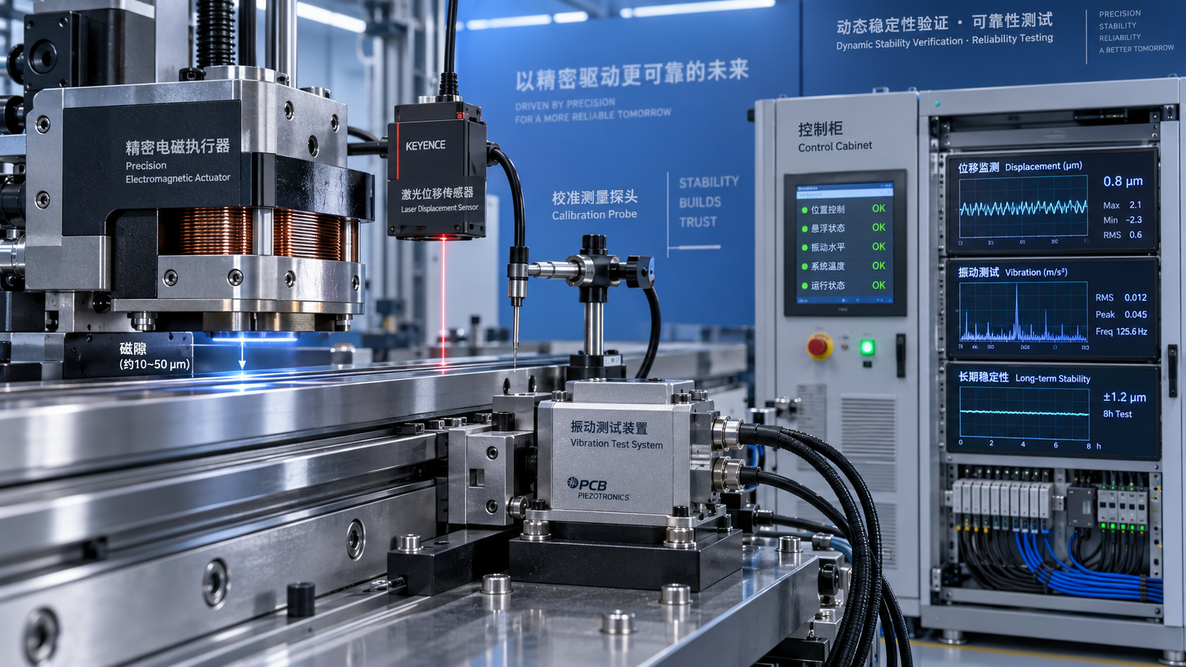 What evidence should a magnetic gap stability supplier provide?